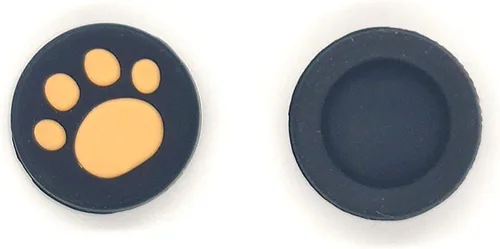 Vista 3 de 2 x Controlador analógico de silicona para Nintendo Switch NS Controller Joy-Con ThumbStick lindo gato pata garra (Khaki)