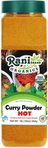 Vista 19 de Rani Polvo de Curry Picante (Mezcla Auténtica India de 11 Especias) 80oz (5lbs) 2.27kg a Granel ~ Todo Natural Sin Sal Vegano Sin Colorantes