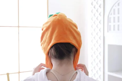Vista 6 de yqtyqs - Gorro de zanahoria para fiestas de Halloween
