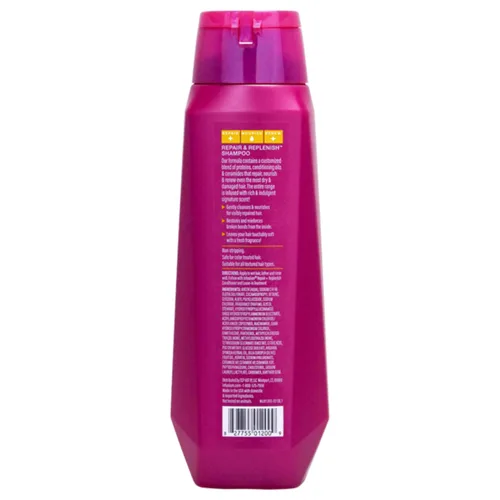 Vista 2 de Infusium Champú Reparador y Reconstituyente Nutritivo - Champú Hidratante y Clarificante para Acumulación - Ceramidas, Queratina y Aceite de Argán