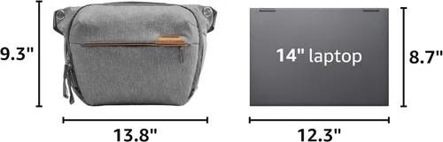 Vista 3 de Peak Design Sling diario Ceniza