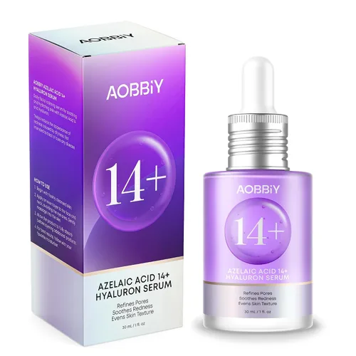Vista 11 de AOBBIY Crema de Ácido Azelaico para la Cara: Crema Facial de Ácido Azelaico para Calmar el Enrojecimiento, Tono Desigual, Piel Proclive a Granos