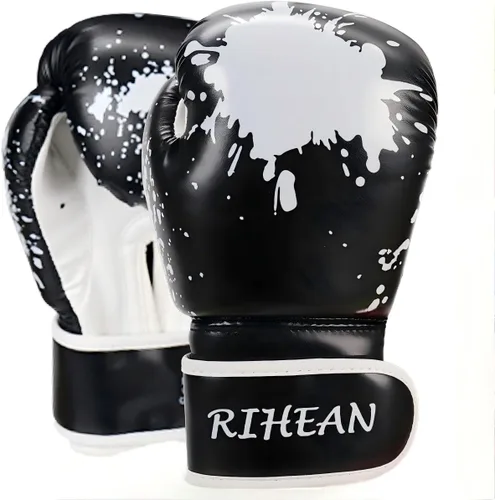 Vista 7 de Kids Boxing Glove for Youth Kids Training Sparring Gloves for Punching Bag, Kickboxing, Muay Thai, MMA, 6/8/10oz Gloves for Ages 5-16