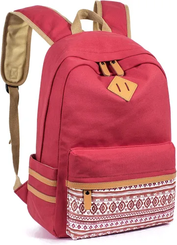 Vista 2 de Leaper - Mochilas para Adolescentes Niñas Adolescentes Mochila Set Bolsas Escolar Libreros 3 en 1, Rosa), BP5274