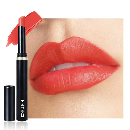 Vista 34 de evpct Lápiz labial líquido mate malva con aceite de labios, acabado brillante, lápiz labial 2 en 1, resistente al agua de larga duración