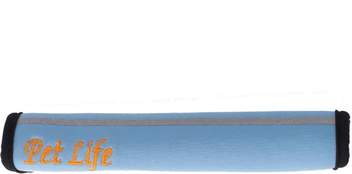 Vista 3 de Pet Life ® Mangas reflectantes y protectoras de neopreno extremo para perros, mangas para articulaciones de mascotas con cierres de gancho y bucle