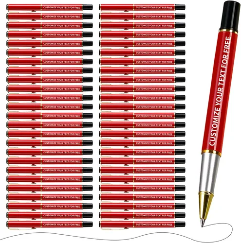 Vista 3 de ¡Haz tu marca con bolígrafos personalizados! Obtén bolígrafos personalizados con grabado de nombre a granel, perfectos para eventos, regalos o uso