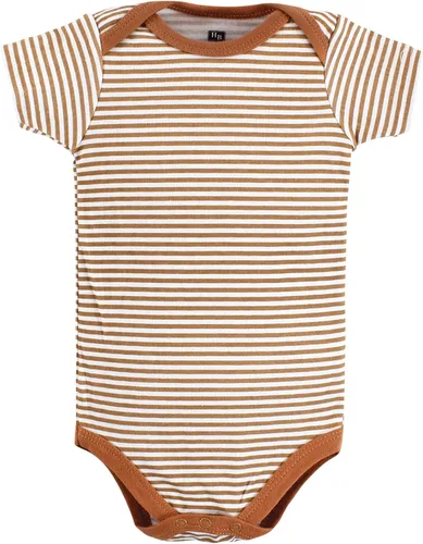 Vista 9 de Hudson Baby Body unisex de algodón para bebé, Animal Adventure, 9-12 meses, Animal Adventure