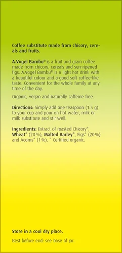 Vista 3 de Bioforce Organic Bambu - Tarro de café instantáneo (7.05 oz)