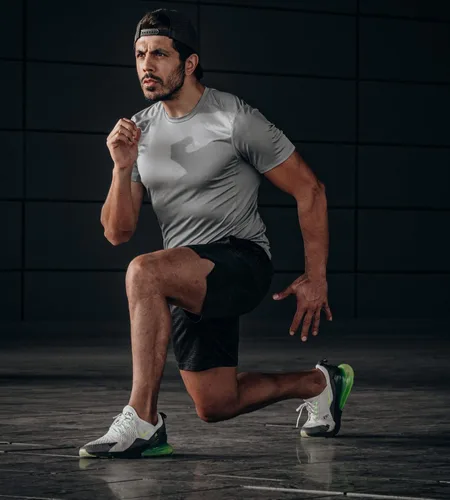 Vista 3 de CE' CERDR Mens Workout Shirts Quick Dry Performance Short Sleeve Athletic Shirts