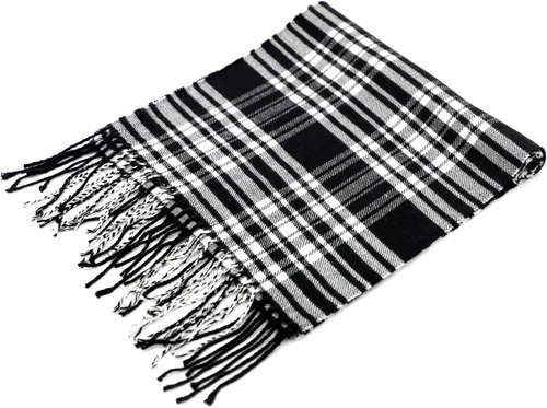 Vista 169 de Bufanda de invierno Achillea suave y cálida, de tartán, a cuadros, de cachemira, unisex