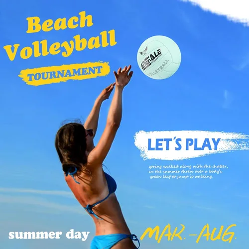 Vista 3 de Volleyball Outdoor Volleyball Ball, Volleyballs for Girls Women, Soft Volleyball Official Size for Beach Pool Playing, Ideal Volleyball Gift