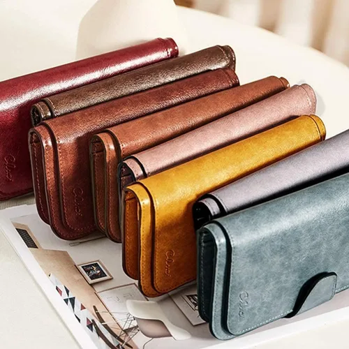 Vista 9 de Bolsas para ordenador portátil para mujer de cuero genuino maletín grande bolso de hombro para señoras bolsos de trabajo 156 pulgadas cartera