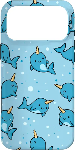 Vista 22 de Narwhal Gift Underwater Unicorn of The Sea Baby Narwhal Case for iPhone 17