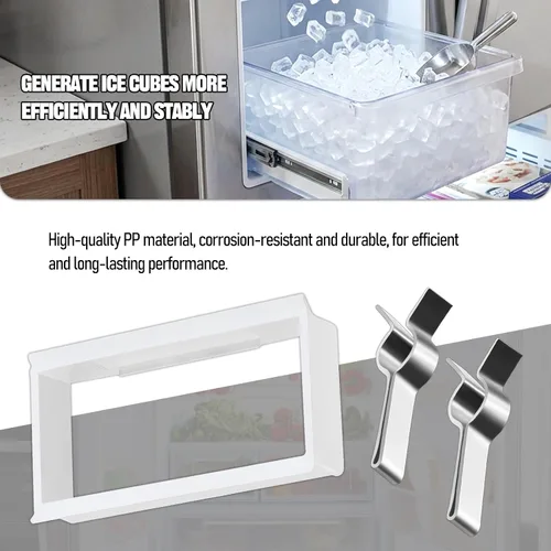 Vista 2 de Kit de montaje de clip en Y HPUY DA82-02367A compatible con reemplazo de hielera para refrigerador Samsung AP6261443 PS12115467 EA12115467