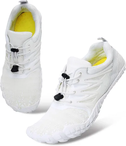 Vista 3 de L-RUN - Calzado acuático para mujer y hombre, calzado atlético tipo calcetín que brinda sensación de estar descalzo, para senderismo, deportes
