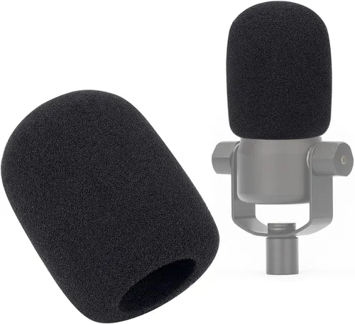 Vista 13 de Para HyperX Quadcast Boom Arm - Soporte de micrófono mejorado con cubierta de micrófono para reducir los ruidos del viento, brazo de micrófono