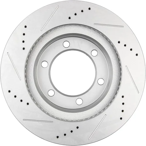 Vista 3 de ECCPP 2 rotores de freno delanteros y 4 pastillas de freno de cerámica para Toyota 4Runner 2003-2009, 2007-2014 para Toyota FJ Cruiser, 2005-2018