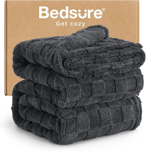 Vista 56 de Bedsure GentleSoft - Manta verde salvia para sofá, manta de forro polar a cuadros, regalos de Navidad para mujeres, hombres y niñas, bonita manta