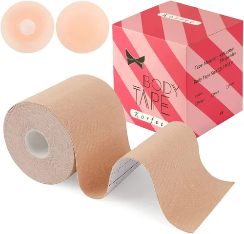 Vista 7 de Boob Tape, 3 Inches Extra-Wide Boobytape Breast Lift Tape