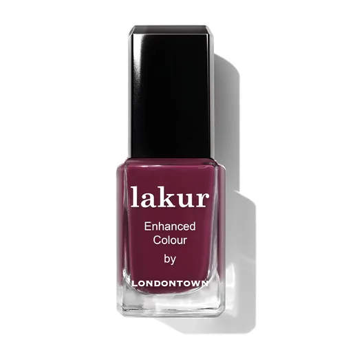 Vista 17 de LONDONTOWN Lakur Nail Polish - Red, Long-Lasting, Streak-Free, Chip-Resistant 21+ Free Non-Toxic Vegan Nail Color, Strengthens & Hydrates Nails
