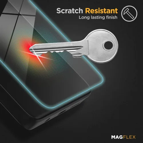 Vista 5 de MagFlex - Protector de pantalla para Samsung Galaxy S22 Ultra Matte (compatible con sensor de huellas dactilares), antirreflejos, flexible, a prueba