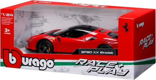Vista 8 de Bburago 1:24 Ferrari R&P SF90 XX Stradale