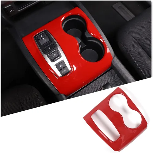 Vista 13 de Cubierta del panel de la palanca de cambios para Honda Pilot 2016-2022/Ridgeline 2020-2023/Passport 2019-2023, accesorios de plástico ABS para Azul