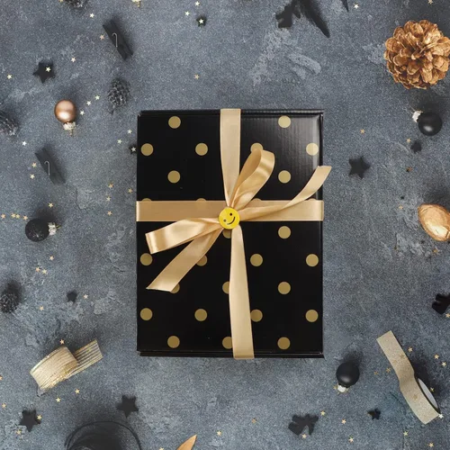 Vista 6 de Hoikwo Paquete de 18 cajas de regalo de lujo de 12 x 9 x 4 pulgadas, color negro, a granel, vacías para regalos del día de la madre, cajas de regalo