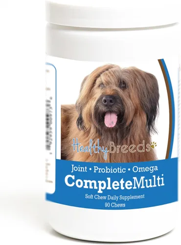 Vista 85 de Healthy Breeds Affenpinscher todo en uno multivitamínico suave masticable 60