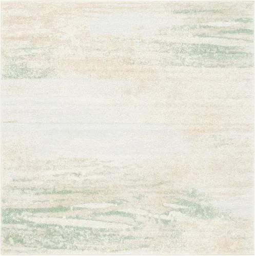 Vista 22 de SAFAVIEH Colección Adirondack Alfombra de Pasillo - 2'1" x 6', Marfil y Salvia, Diseño Abstracto Moderno, No Desprende Pelusa y Fácil Cuidado, Ideal