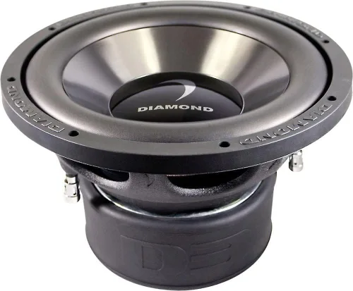 Vista 2 de Diamond Audio DES82 - Subwoofer de bobina de voz dual de 8 pulgadas, 500 W