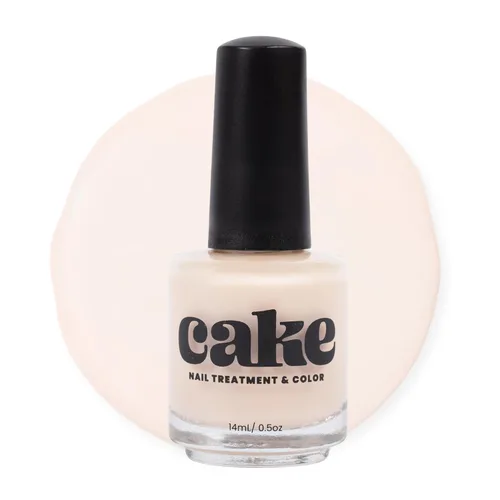 Vista 9 de Cake - Esmalte de uñas no tóxico, fortalecedor de uñas, fortalecedor y crecimiento de uñas, reparación de uñas para uñas dañadas, esmalte de uñas