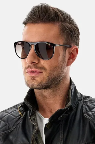 Vista 5 de Carrera Lentes de sol redondos unisex con gradiente marrón 258S 0807HA 57