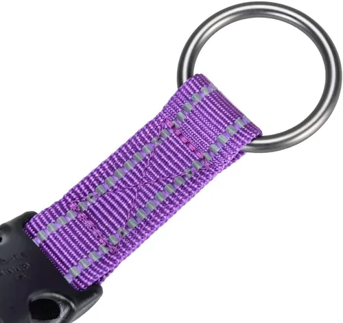 Vista 5 de EXCELLENT ELITE SPANKER Collar reflectante para perro, collar clásico de nailon transpirable ajustable para mascotas con hebilla de liberación