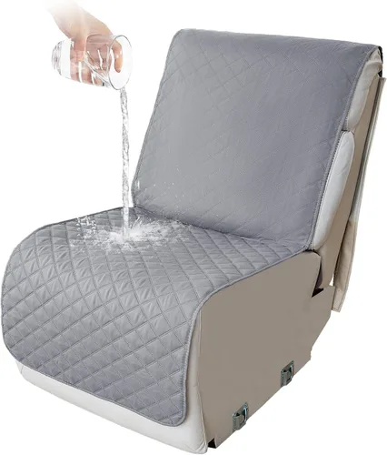 Vista 189 de HDCAXKJ Fundas de sofá seccional reclinable 100% impermeable, forma de L, funda de sofá reclinable lavable acolchada suave para mascotas, perro