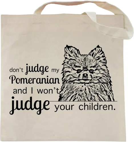 Vista 36 de Pet Studio Art Bolso tote Don't Judge My Dog