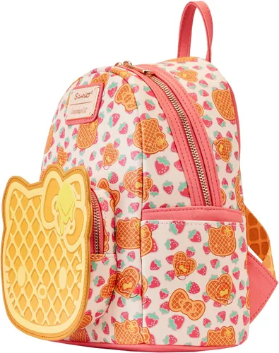 Vista 2 de Loungefly Sanrio Hello Kitty Breakfast Waffle Mini Mochila, Multi, Mochila