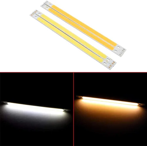 Vista 6 de Tira de luz LED COB, 2 unidades, luz de tubo LED, 12-14 V para debajo del gabinete, barra de luz LED para lámpara de mesa de cocina, mesa de trabajo
