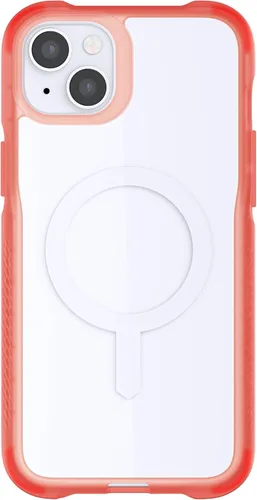 Vista 46 de Ghostek Covert Clear - Funda transparente para iPhone 15 Plus, silicona a prueba de golpes, compatible con accesorios Apple MagSafe, funda Negro