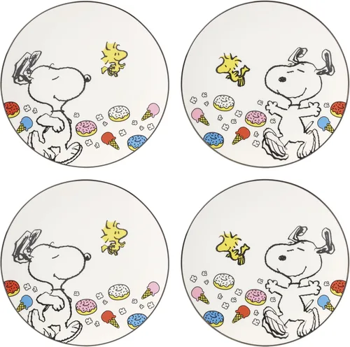 Vista 10 de Lenox 897573 Chef Snoopy - Juego de postre (12 piezas)