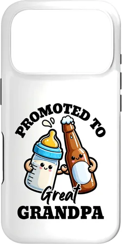 Vista 30 de Great Grandpa to Be Promoted to Great Grandpa Est. 2026 2027 Case for iPhone 16