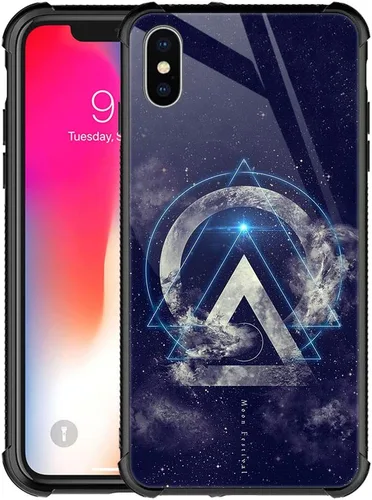 Vista 36 de CARLOCA Funda compatible con iPhone XR, iPhone XR para niños, hombres y jóvenes, diseño de nebulosa espacial, a prueba de golpes, antiarañazos