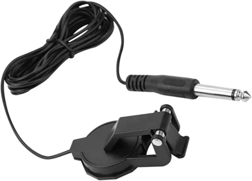 Vista 7 de Pastilla de violín, conector de audio de 0.250 in, micrófono piezoeléctrico para violín, guitarra acústica