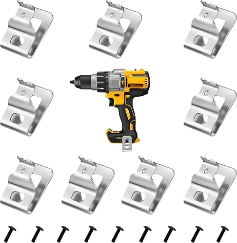Vista 7 de N268241 N086039 Clips de cinturón 2 piezas para herramientas eléctricas De-walt 20V, compatible con, DCD980, DCD985, DCD980L2, DCD985L2