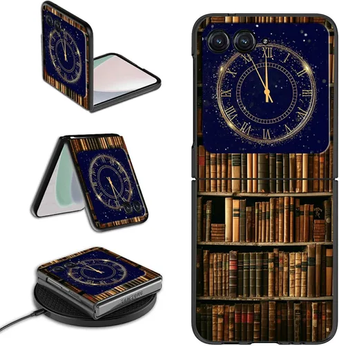 Vista 34 de Rossy Funda para Motorola Razr Plus 2023 para Moto Razr+ 2023 con patrón de niña africana para mujeres y hombres, ultra delgada, ligera