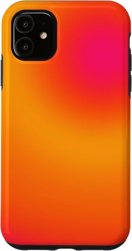 Vista 8 de Funda rosa naranja Aura Ombre para iPhone 17