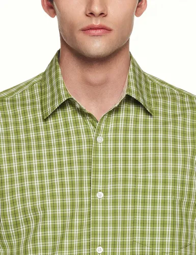 Vista 9 de CQR - Camisas de manga larga para hombre, de ajuste regular, 100% algodón, con botones, casual, popelina.