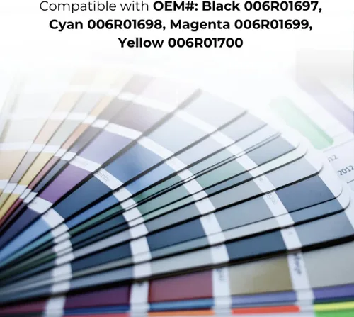 Vista 6 de Toner Pros Cartucho de tóner remanufacturado para impresoras Xerox AltaLink C8030 C8035 C8045 C8055 C8070, paquete de 4