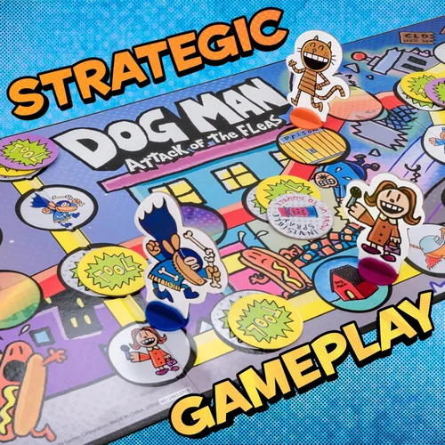 Vista 3 de University Games Dog Man: El ataque de las pulgas juego (UG-07010)